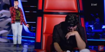 The Voice: Κερκυραίος 17χρονος διαγωνιζόμενος “Έριξε Πόρτα” στον Σάκη Ρουβά![video]