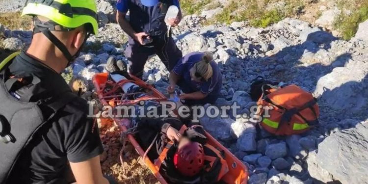 Alldaynews.gr Δραματική διάσωση στην κάμερα! Σφάδαζε στους πόνους στο Ξηροβούνι μέσα σε μια λίμνη αίματος (video)