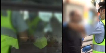 Ζωντανά στην κάμερα: Τον πήραν σηκωτό επειδή δεν φορούσε μάσκα – «Μου έχει πει ο Θεός να μην φοράω» (vid)