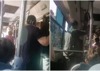 Χωρίς μάσκα σε λεωφορείο: «Μας εγκλωβίζει το σύστημα με αυτές τις… φυλακές» (vid)