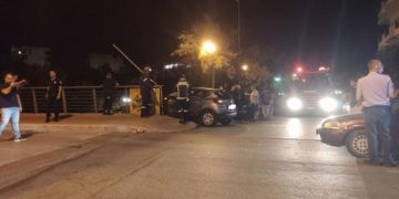Αυτοκίνητο έριξε δυο παιδιά από γέφυρα ύψους 15 μέτρων στη Λάρισα (pics, video)