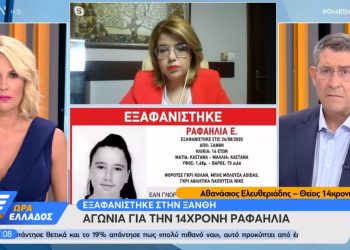 Θείος της 14χρονης Ραφαηλίας που αγνοείται: Μας είπε στο τηλέφωνο πως είναι καλά – Το κορίτσι έχει απαχθεί (video)