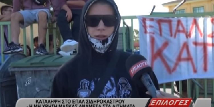 Alldaynews.gr Μαθητής ΕΠΑΛ: «Κάνουμε κατάληψη γιατί είναι ΕΠΑΛ και πρέπει να το κάνουμε» (vid)