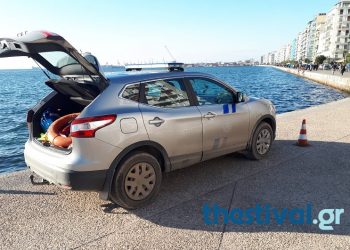 Θεσσαλονίκη: Δύο γυναίκες έπεσαν με το αυτοκίνητο στο Θερμαϊκό