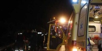 Καβάλα: Τροχαίο τα ξημερώματα με έναν νεκρό και έναν τραυματία