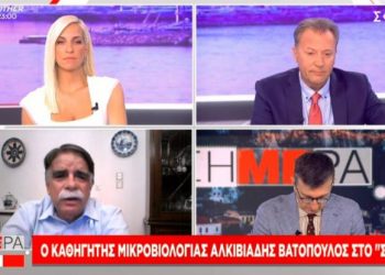 Προειδοποίηση Βατόπουλου: Ο κορωνοϊός είναι πυρκαγιά έτοιμη να φουντώσει στην Ελλάδα