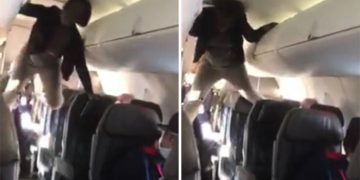 Alldaynews.gr ΒΙΝΤΕΟ: Γυναίκα κάνει σαν δαιμονισμένη μέσα σε αεροπλάνο και θυμίζει τον …“Εξορκιστή”