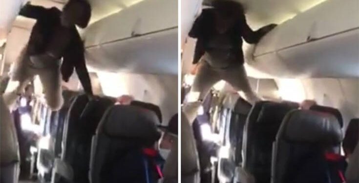 Alldaynews.gr ΒΙΝΤΕΟ: Γυναίκα κάνει σαν δαιμονισμένη μέσα σε αεροπλάνο και θυμίζει τον …“Εξορκιστή”