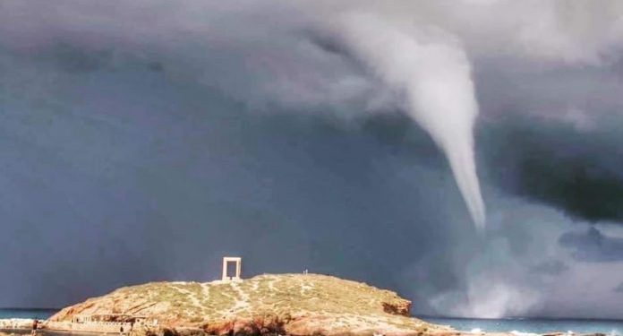 Alldaynews.gr υδροστρόβιλος Νάξος