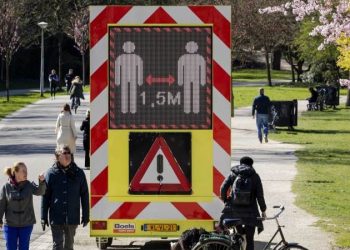 Holland Ολλανδία social distance