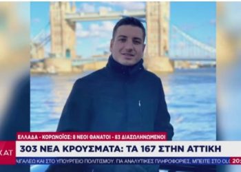 Συγκλονίζει ο 25χρονος με κορωνοϊό από την Τήνο: Δεν έχω υποκείμενα νοσήματα και χρειάστηκα διασωλήνωση