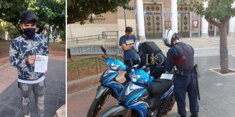 Άγιος Παντελεήμονας: Αστυνομικοί έκοψαν πρόστιμο σε μετανάστες που δεν φορούσαν μάσκα[video]