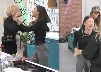 Χοντρός καυγάς! Άρχισαν τα μαλλιοτραβήγματα στο σπίτι του Μεγάλου Αδερφού!