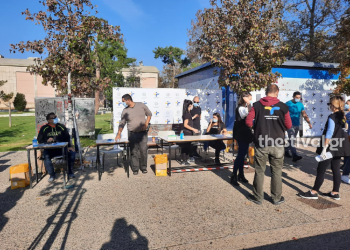 Θεσσαλονίκη: Ουρές για ένα δωρεάν rapid test (pics, video)