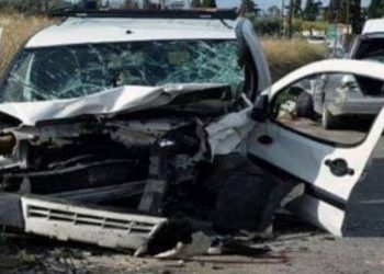 Νέο σοκαριστικό τροχαίο: Ένας Νεκρός και  9 τραυματίες, ο ένας να χαροπαλεύει