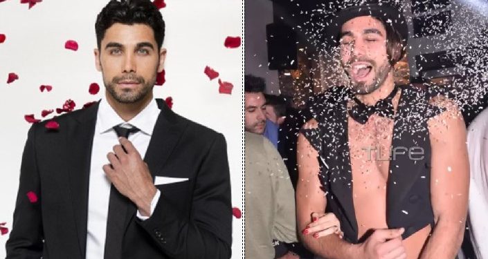 Όταν ο Παναγιώτης Βασιλάκος χόρεψε ημίγυμνος στο bachelorette party της Μελίνας Μακρή[photos]