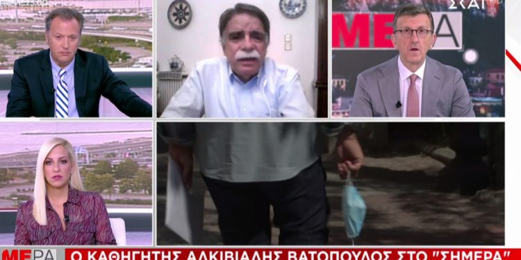 Alldaynews.gr Προειδοποίηση Βατόπουλου: Θα φοράμε μάσκες για τον κορωνοϊό ως το 2022