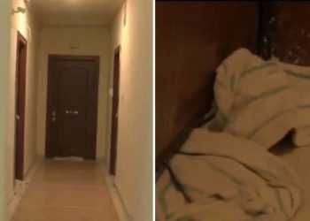 Έμαθαν στην πολυκατοικία ότι υπάρχουν ένοικοι με κορωνοϊό και βάζουν πετσέτες στις πόρτες για να μην περάσει