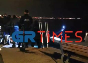 Θεσσαλονίκη-Πριν Λίγο: Γυναίκα έπεσε στον Θερμαϊκό[video]