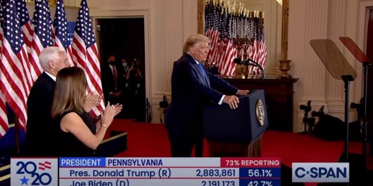 Alldaynews.gr Τραμπ: Είμαι νικητής-Θα προσφύγω στο ανώτατο δικαστήριο για να σταματήσει η καταμέτρηση