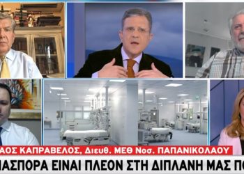 Ο Δ/ντής της Β ΜΕΘ στο Παπανικολάου, Καπραβέλος: “Από μένα και τη μαρτυρική Θεσσαλονίκη δεν θα ακούσετε ποτέ για άνοιγμα”