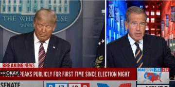 Alldaynews.gr Διέκοψαν το απευθείας «διάγγελμα» Τραμπ – «Πρέπει να διορθώσουμε αυτά που είπε ο πρόεδρος» (Video)