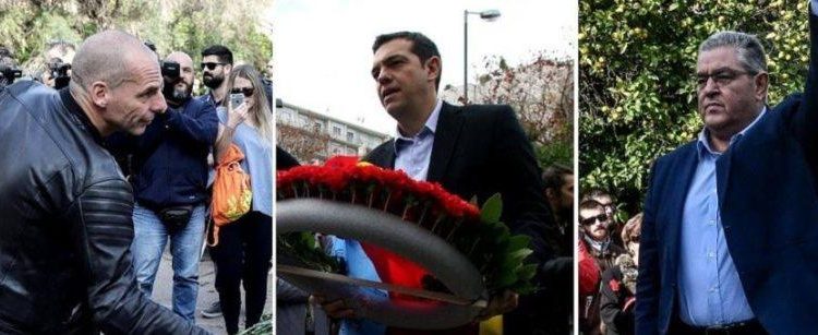 Alldaynews.gr Προκαταρκτική έρευνα για την παρουσία Τσίπρα, Κουτσούμπα και Βαρουφάκη στο Πολυτεχνείο διέταξε εισαγγελέας