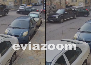 Η στιγμή που οδηγός παραβιάζει το STOP και συγκρούεται σφοδρά με διερχόμενο όχημα (vid)