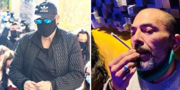 Alldaynews.gr Ο Βαλάντης πόζαρε με ύποπτο τσιγάρο για συμπαράσταση στο Νότη Σφακιανάκη