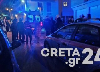 Μαχαιρώματα στην Κρήτη στην μέση του δρόμου[photos]