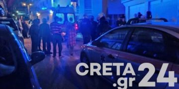 Μαχαιρώματα στην Κρήτη στην μέση του δρόμου[photos]