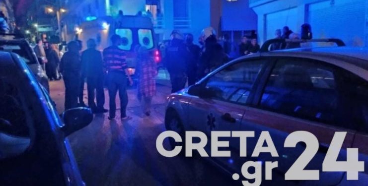 Μαχαιρώματα στην Κρήτη στην μέση του δρόμου[photos]