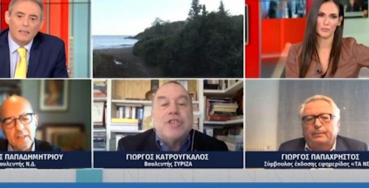 Alldaynews.gr Χαμός στον αέρα του Mega με Κατρούγκαλο και δημοσιογράφους: «Είστε βουτηγμένοι στην λάσπη» (Video)