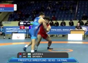 Το «ξύλο της αρκούδας» σε αγώνα ελληνορωμαϊκής πάλης (Video)