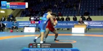 Το «ξύλο της αρκούδας» σε αγώνα ελληνορωμαϊκής πάλης (Video)