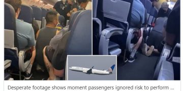 Χάος σε πτήση: Επιβάτες προσπαθούσαν με τεχνητή αναπνοή να επαναφέρουν άντρα με κορωνοϊό!