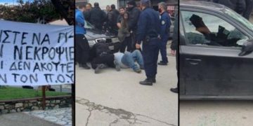 Alldaynews.gr Κορωνοϊός – Χαλκιδική: Άγριο ξύλο και σπασμένα αυτοκίνητα από αρνητές (vids)