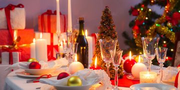 xmas χριστουγεννιάτικο τραπέζι Πρωτοχρονιά