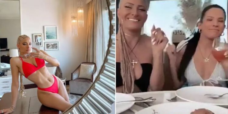 Ιωάννα Τούνη: Ξέφρενα γλέντια στο Ντουμπάι[video]