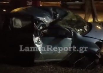 Τύχη “Βουνό”! Διαλύθηκε το αυτοκίνητο και βγήκε “Ατσαλάκωτος”![photos]