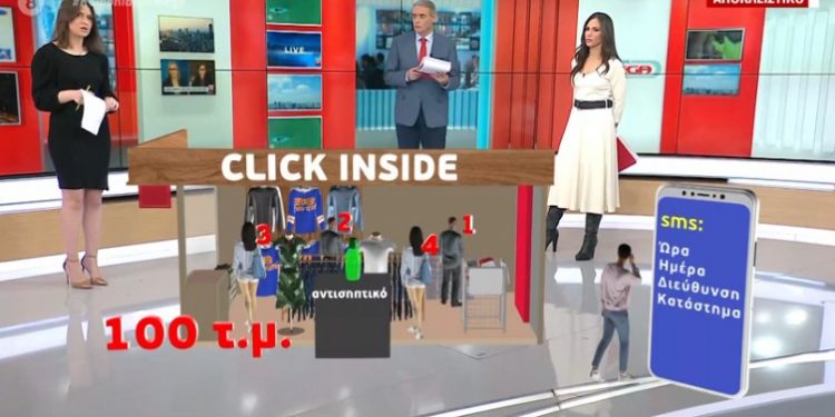 Alldaynews.gr Αποκλειστικό: Ανοίγει στις 18 το λιανεμπόριο – Click inside: Πώς θα λειτουργήσει