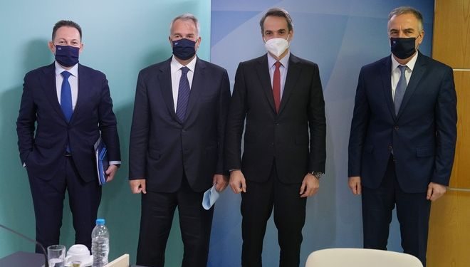 mitsotakis Μητσοτάκης Εσωτερικών Βορίδης Πέτσας