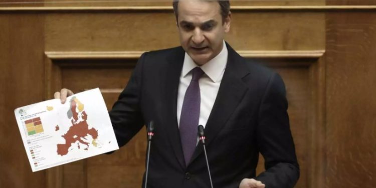 Κυριάκος Μητσοτάκης: Στα 500€ απο 300€ το πρόστιμο για άσκοπες μετακινήσεις! [Live]