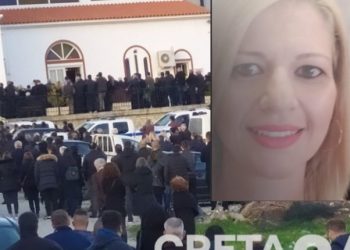 Ράγισαν και οι πέτρες στην κηδεία της 37χρονης Όλγας και της 3χρονης κορούλας της[photos]