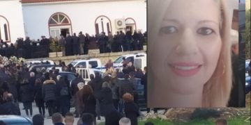 Ράγισαν και οι πέτρες στην κηδεία της 37χρονης Όλγας και της 3χρονης κορούλας της[photos]