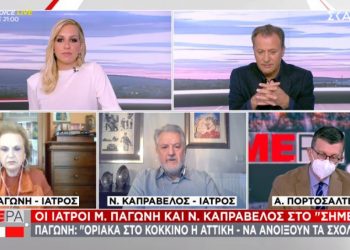 Παγώνη: Μόνο με τεστ σε μαθητές και καθηγητές κάθε εβδομάδα να ανοίξουν τα σχολεία