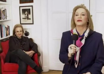 Η Ματίνα Παγώνη συνάντησε τον Τάκη Ζαχαράτο! Έγινε ο Χαμός![video]