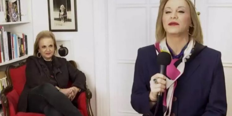 Η Ματίνα Παγώνη συνάντησε τον Τάκη Ζαχαράτο! Έγινε ο Χαμός![video]