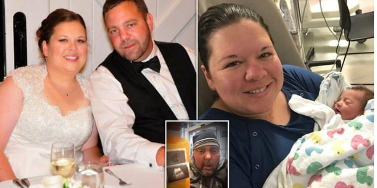 Έφερε στον κόσμο το παιδί του άντρα της 15 μήνες μετά τον θάνατό του – «Έχω ένα μικρό κομμάτι του στην αγκαλιά μου και πάλι»