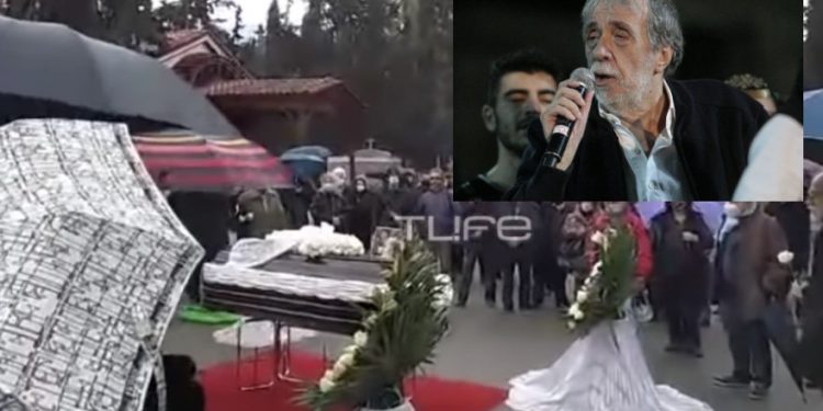 Αντώνης Καλογιάννης: Υπό τους ήχους του «Κράτησα τη ζωή μου» η κηδεία του[video]